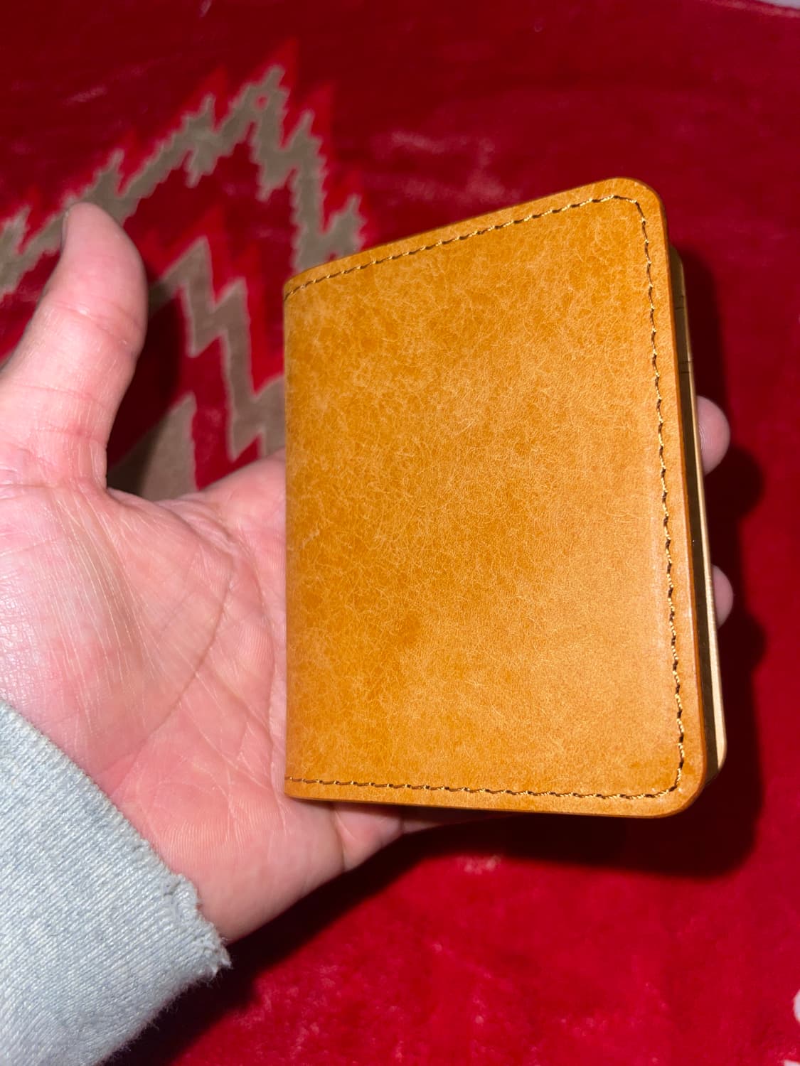 소가죽 패티나 카드지갑 상품이미지3