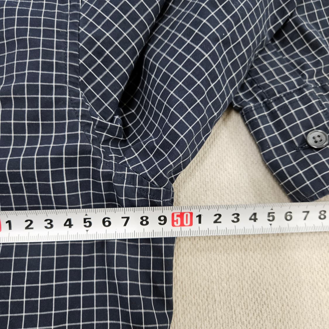 M 바나나리퍼블릭 잔체크 셔츠 남방 0619Y2 상품이미지5