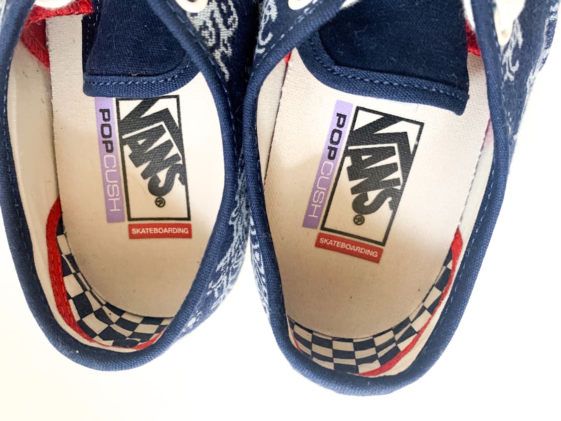 [240mm] 반스 페이즐리 패턴 스니커즈 상품이미지7