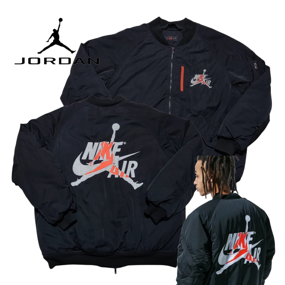 (L) 나이키 조던 봄버자켓 nike 나이키패딩 ma1 상품이미지1