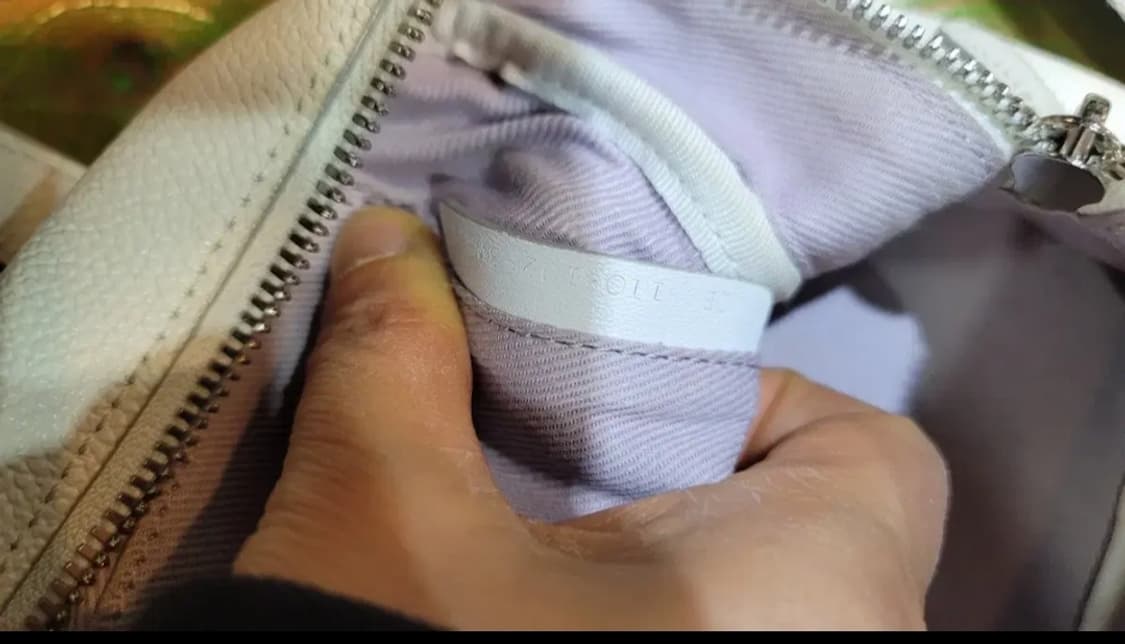 분크 토크 토트백 S 아이보리 스몰 사용감 적음 상품이미지7