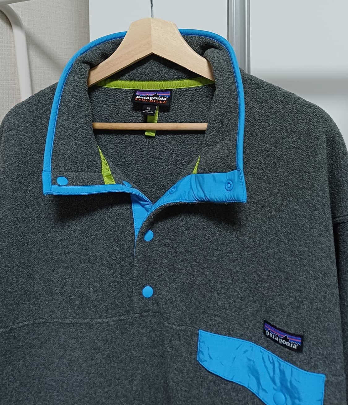 [XL] 파타고니아 신칠라 스냅티 니켈 / 일렉트론 블루 상품이미지2