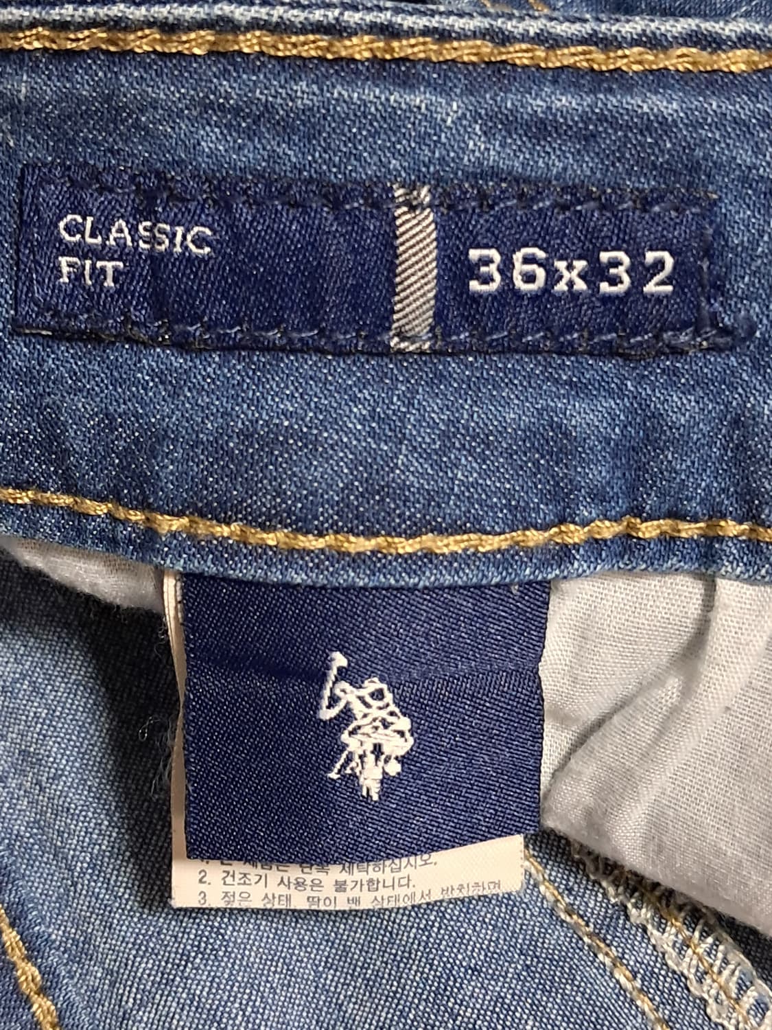 US POLO ASSN 청바지 36x32  상품이미지8
