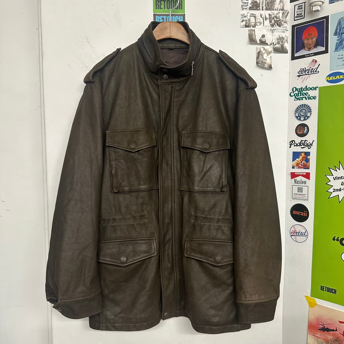 리얼레더 M-65 필드자켓(Made in ITALY) 상품이미지1