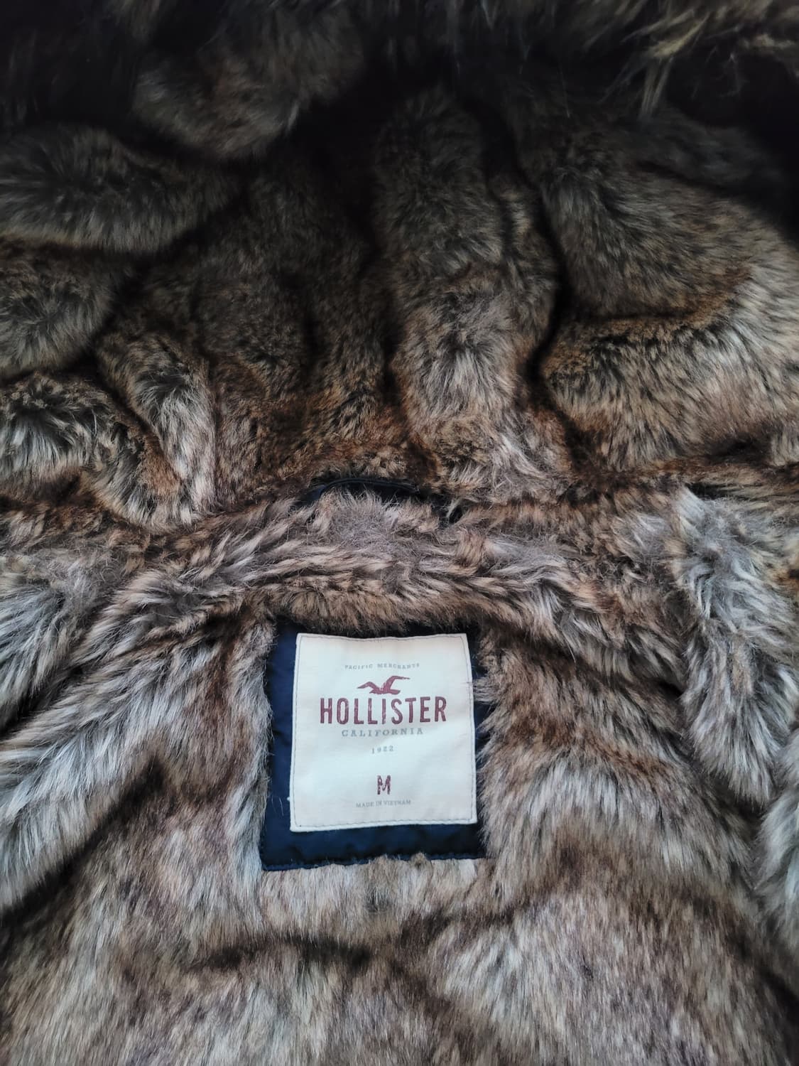  아베크롬비 홀리스터 울프죠 인조모피 후드야상파카. M 105사이즈 상품이미지7