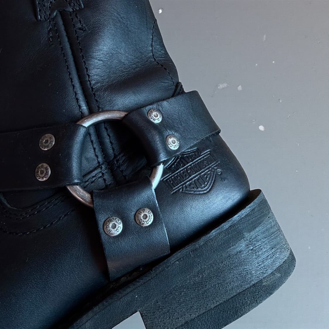 US7.5/ 할리데이비슨 엔지니어드 바이커 부츠 상품이미지4