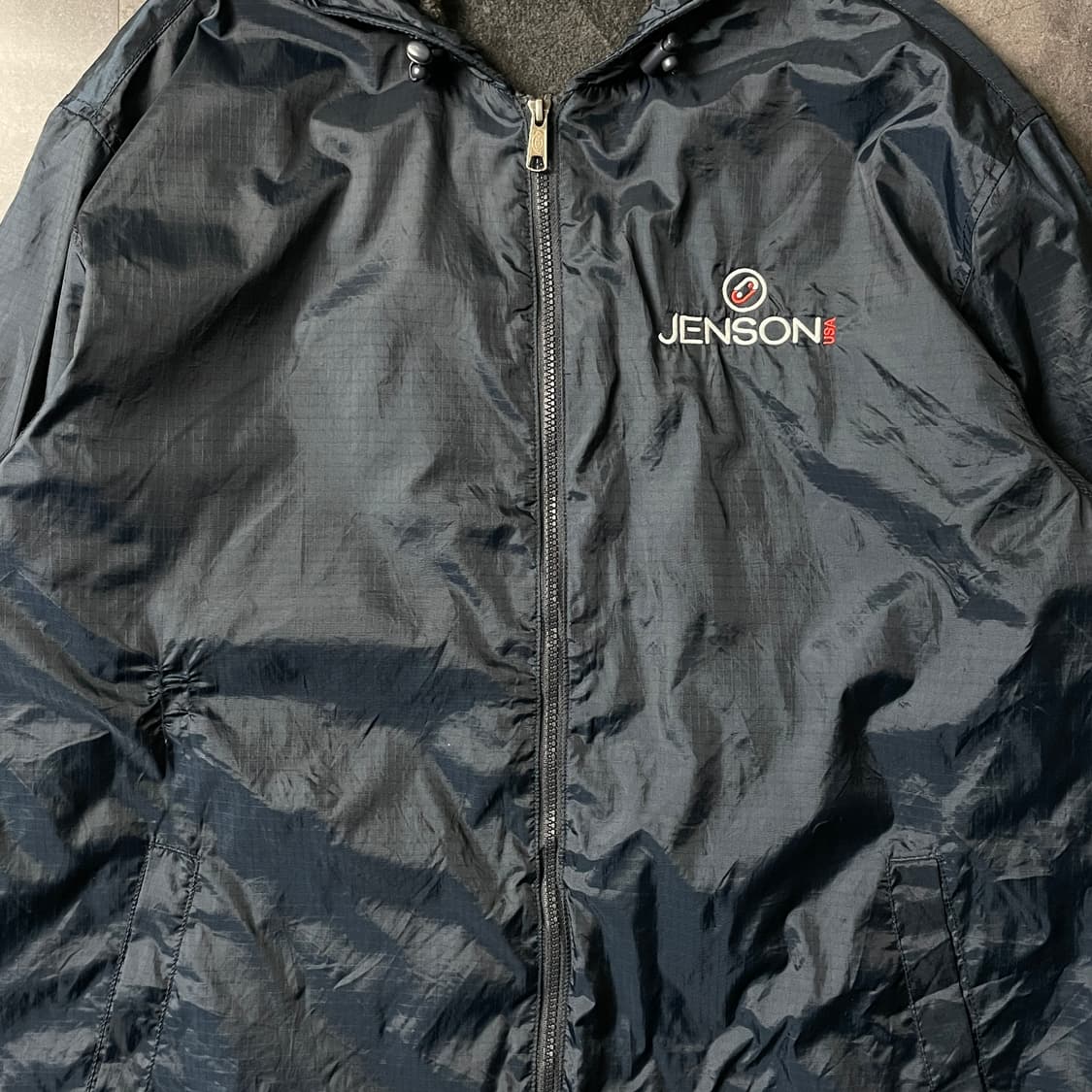 DICKIES 디키즈 네이비 플란넬 후드 윈드브레이커 A00795 상품이미지3