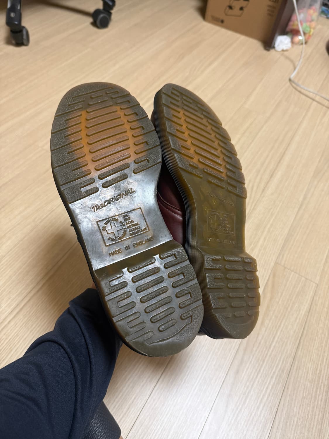 Uk9,280) 239,000원 닥터마틴 1461 mie 버건디 브라운 상품이미지7