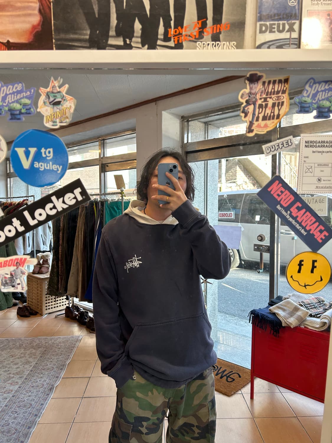 스투시 투톤 후디 상품이미지9