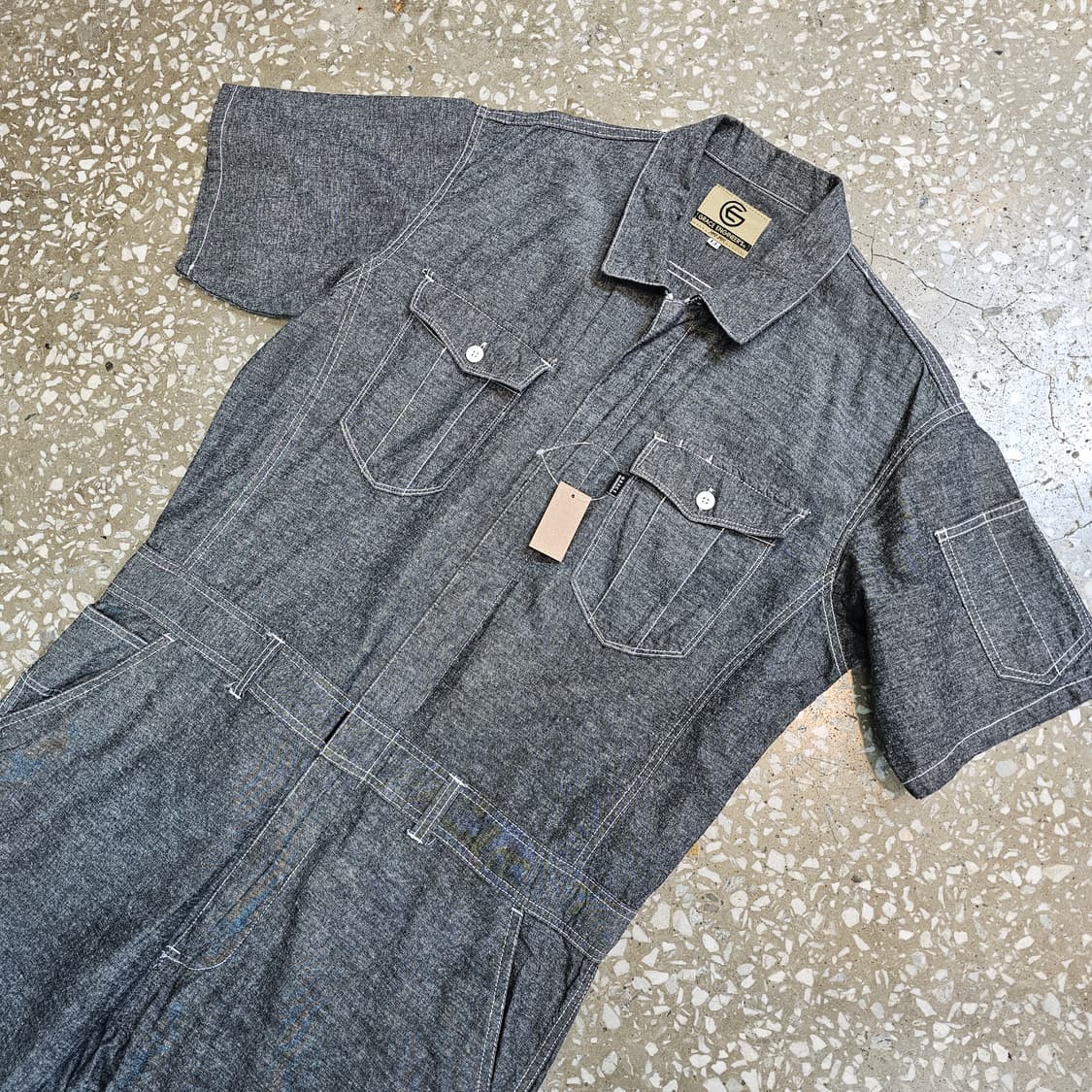 GRACE ENGINEERS 린넨 점프수트-LL사이즈 상품이미지2