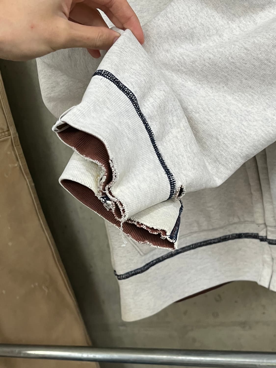 00's BAPE Reversible Check Hood Zip Up 상품이미지5