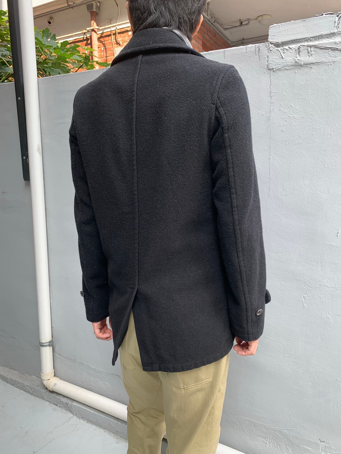 꼼데가르송 h&m 더플 코트 상품이미지6