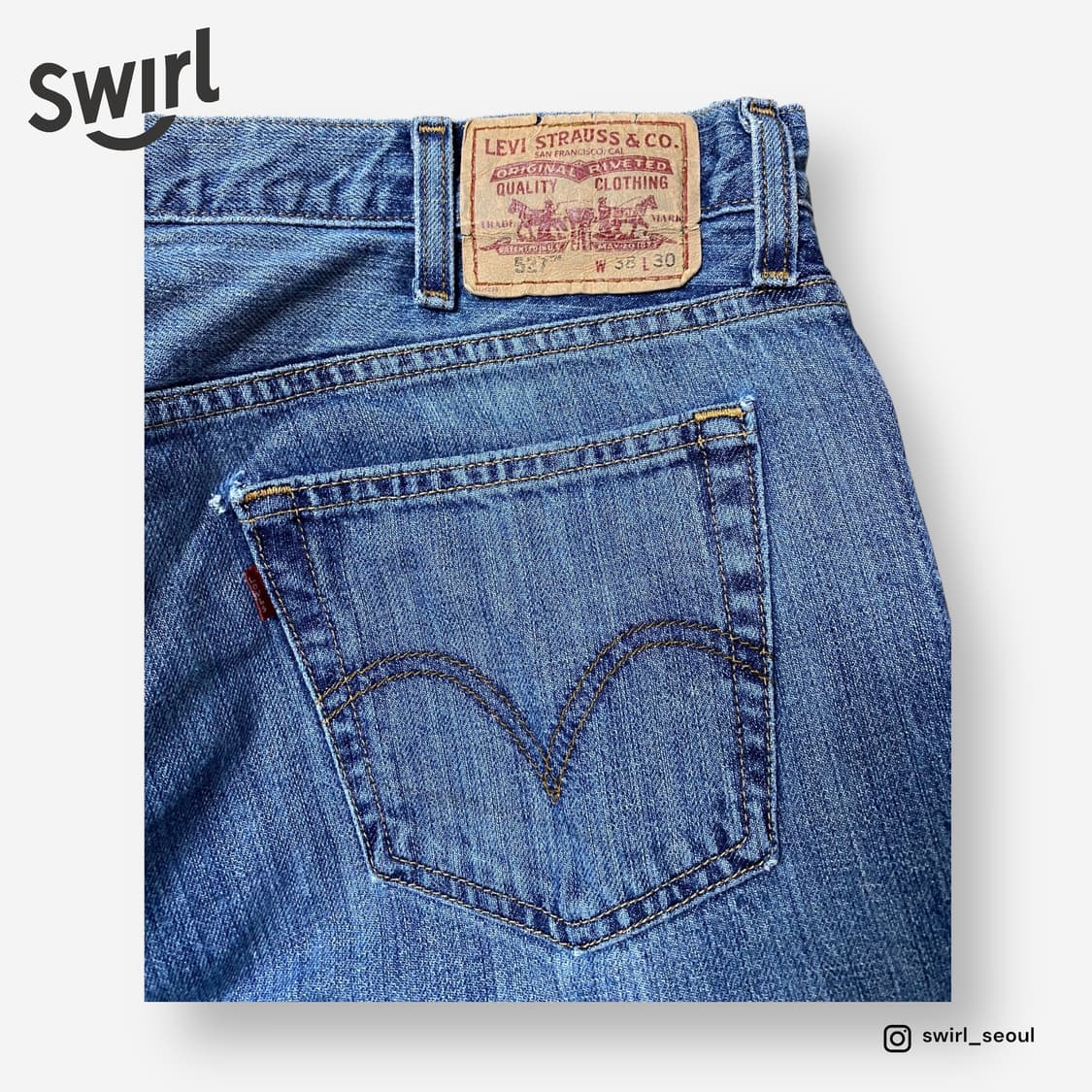 🌊Levis 527 bootscut jeans 상품이미지6
