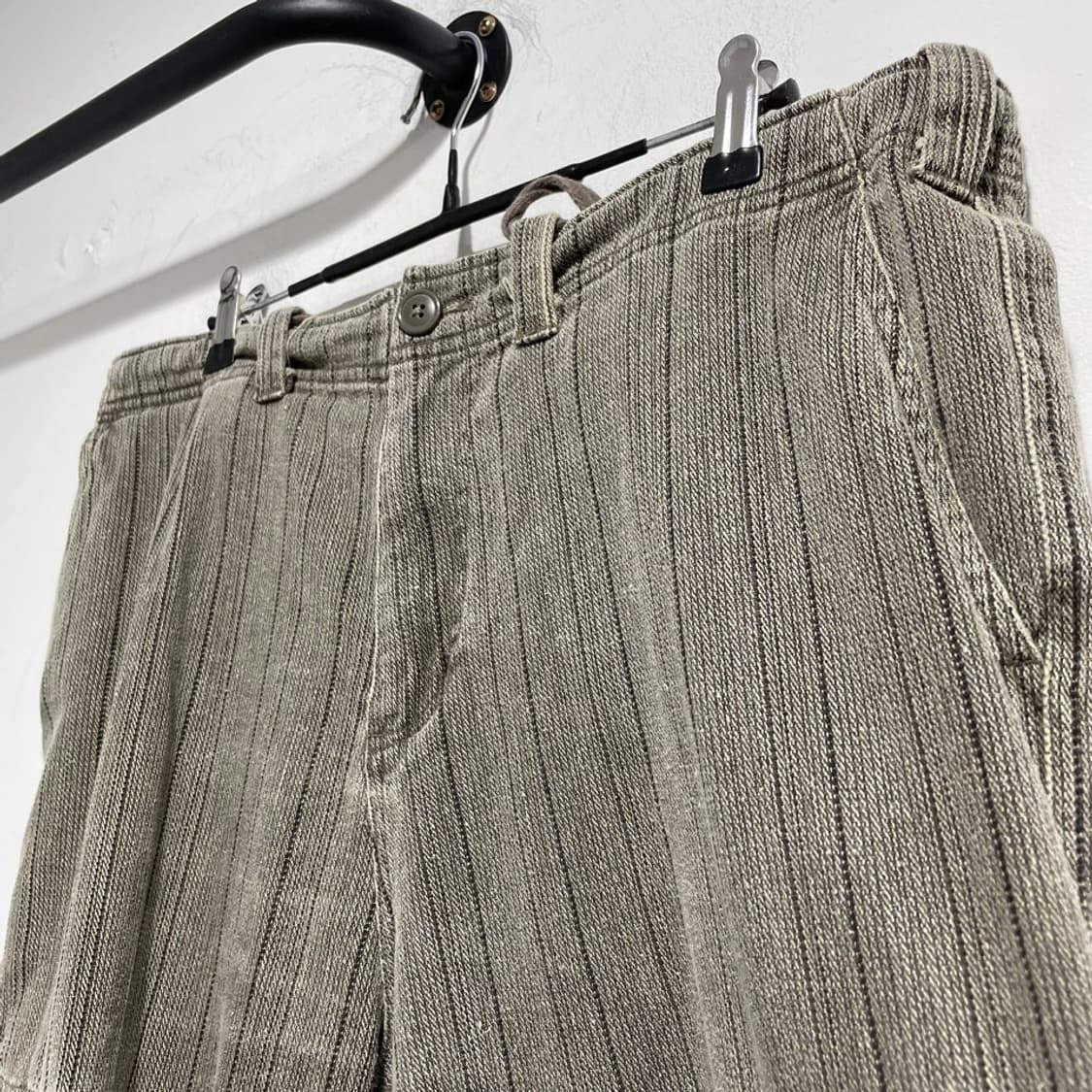 맥 아이 스트라이프 카고 반바지 상품이미지4