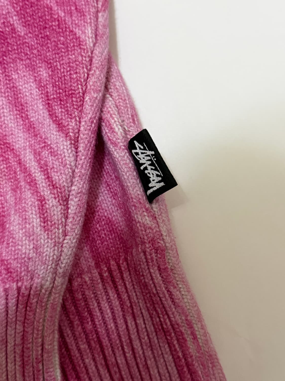 (인기품절/NCT 착용)스투시 퍼 프린팅 니트탑 M 상품이미지5