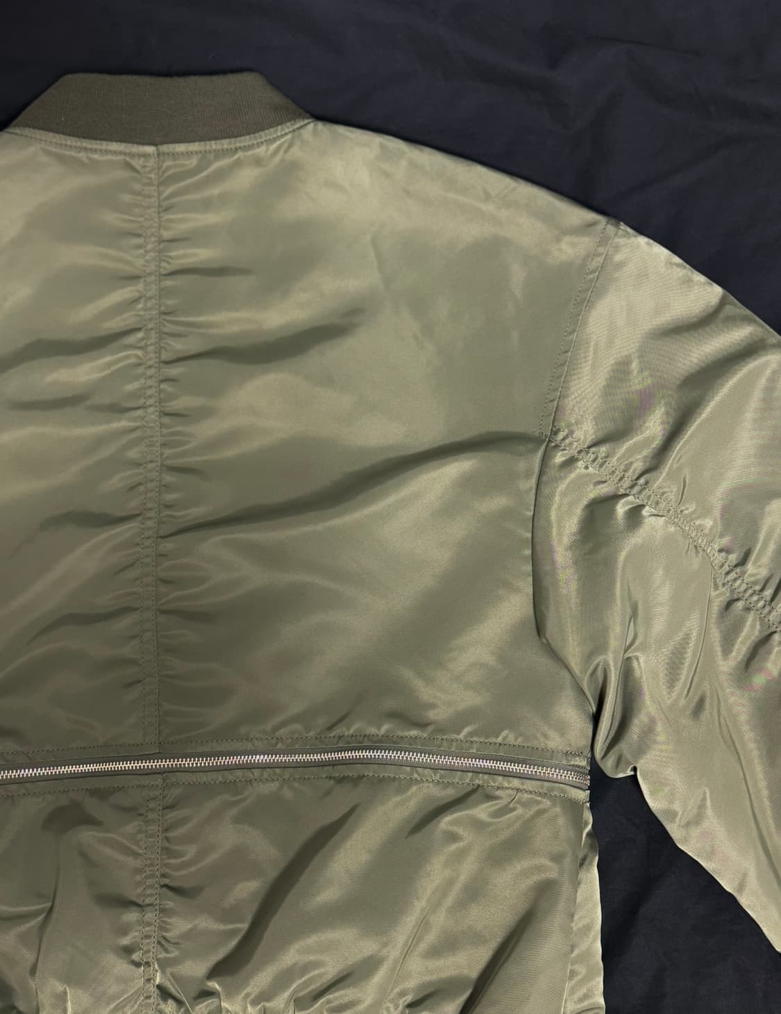 DETACHABLE-POCKET BLOUSON JACKET (KHAKI) 상품이미지8