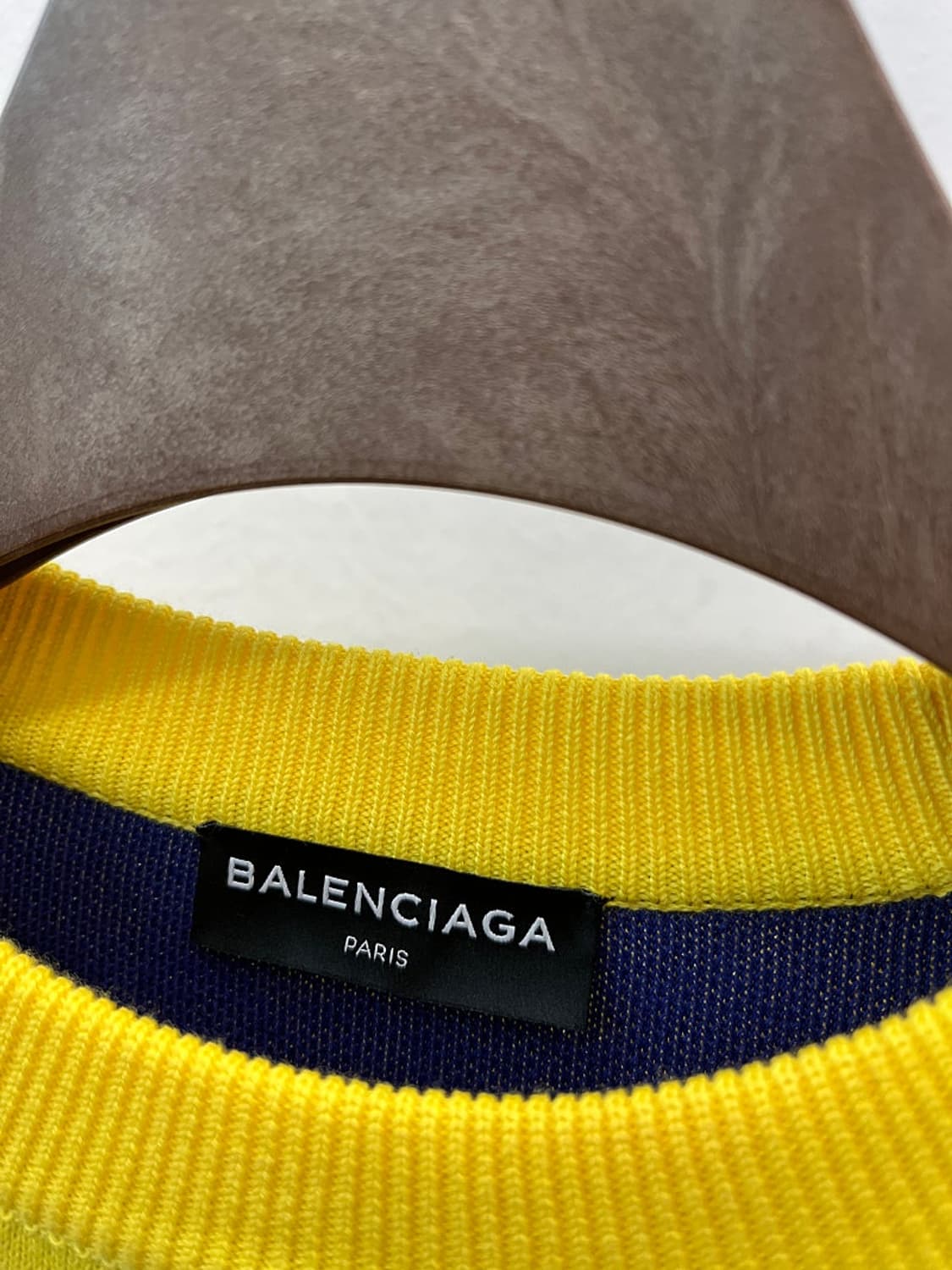 100) 발렌시아가 옐로 오버니트  상품이미지2