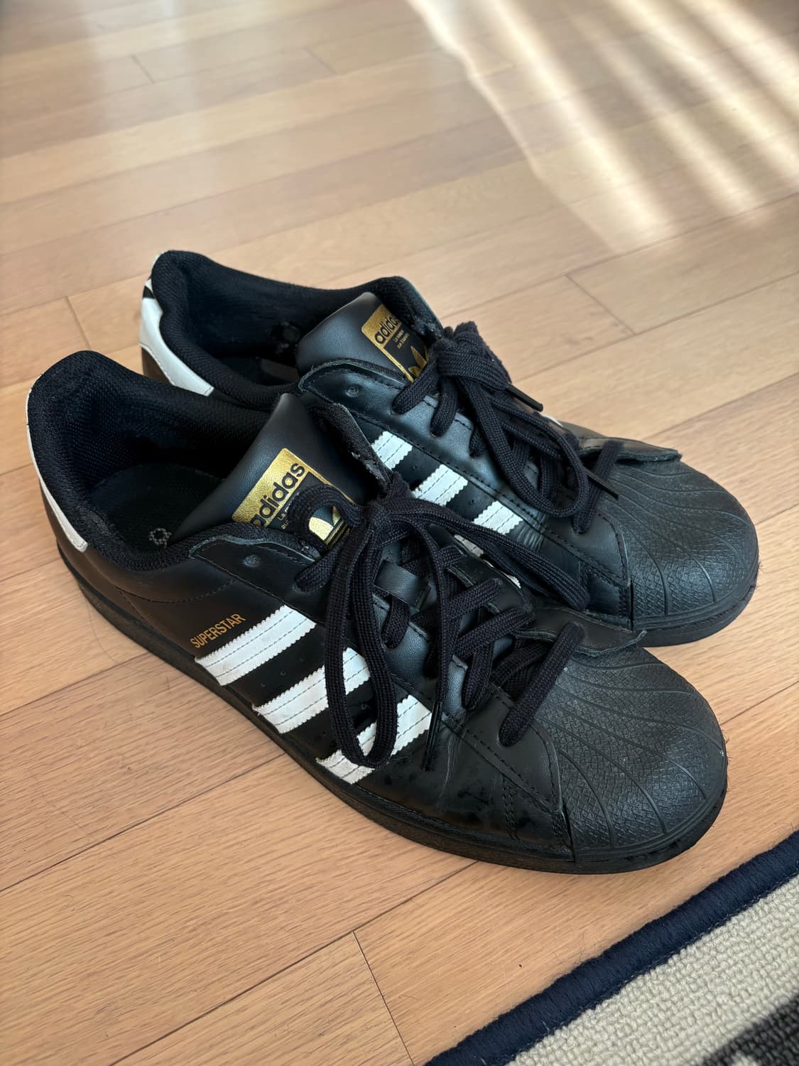 아디다스 슈퍼스타 검정 상품이미지2