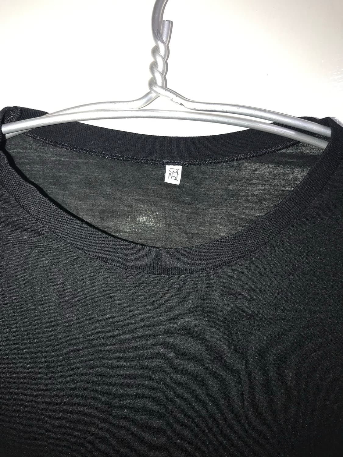 BASERANGE Bamboo Black Longsleeve 상품이미지2