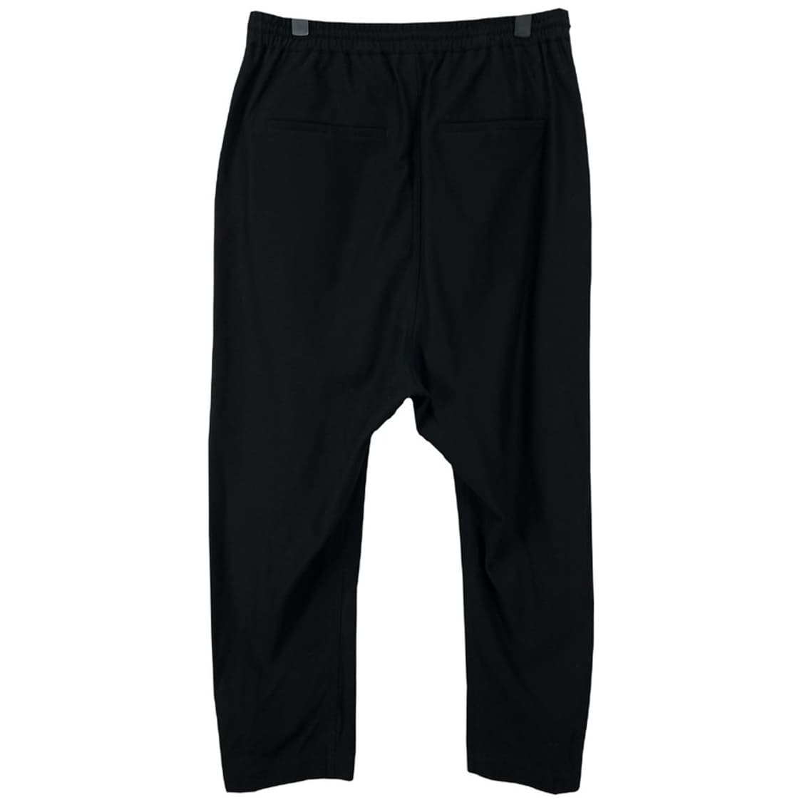 [준지] 18 S/S 실버 지퍼 베기핏 트레이닝 팬츠 블랙 P01551 상품이미지3