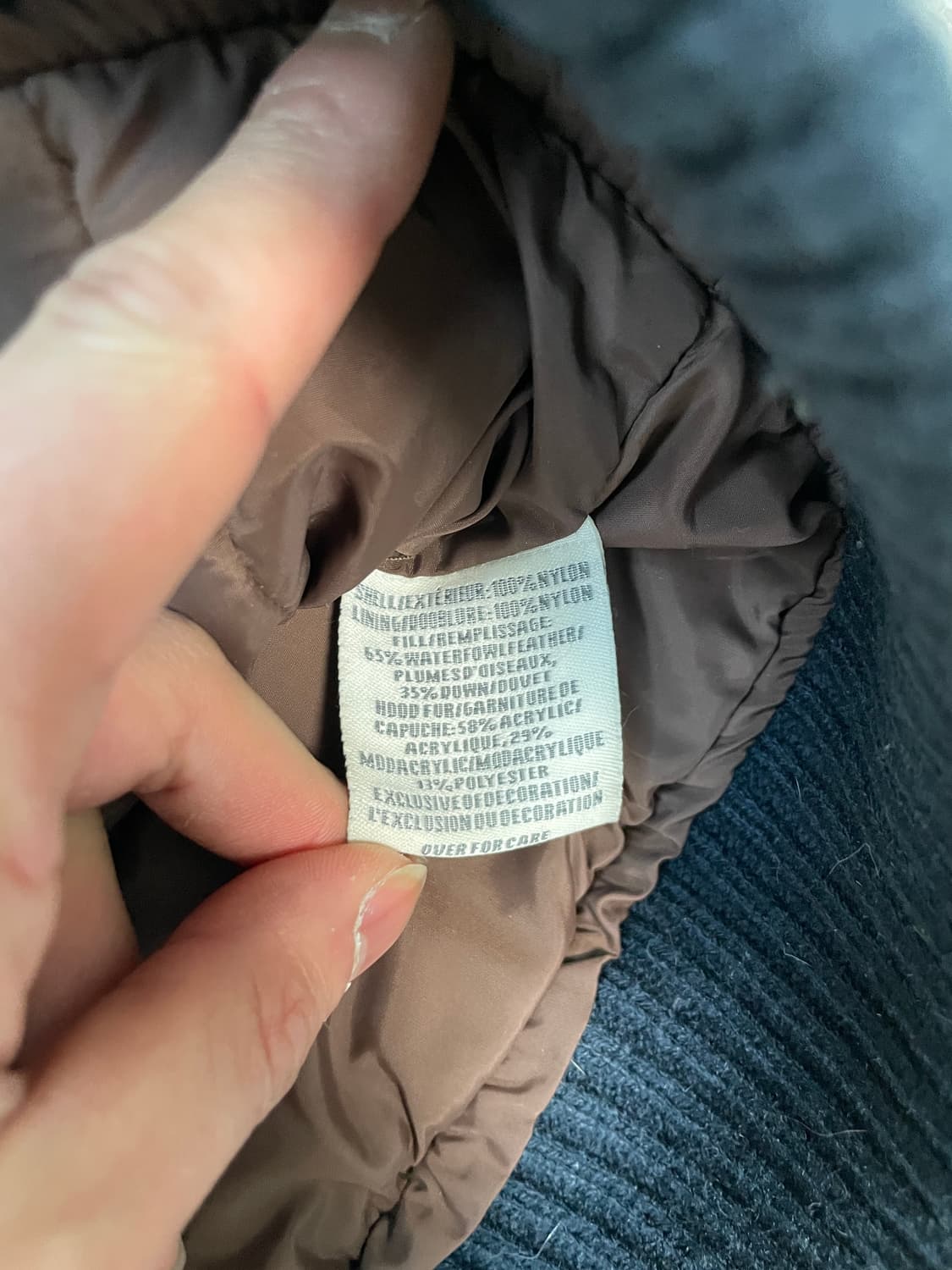 아베크롬비 네이비 패딩 베스트 J03717 상품이미지10