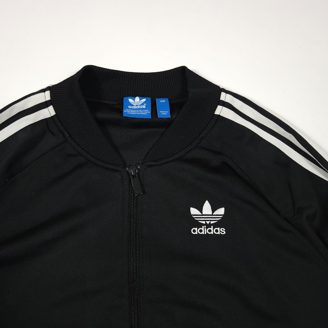 아디다스 파이어버드 빅로고 져지 블랙 상품이미지2