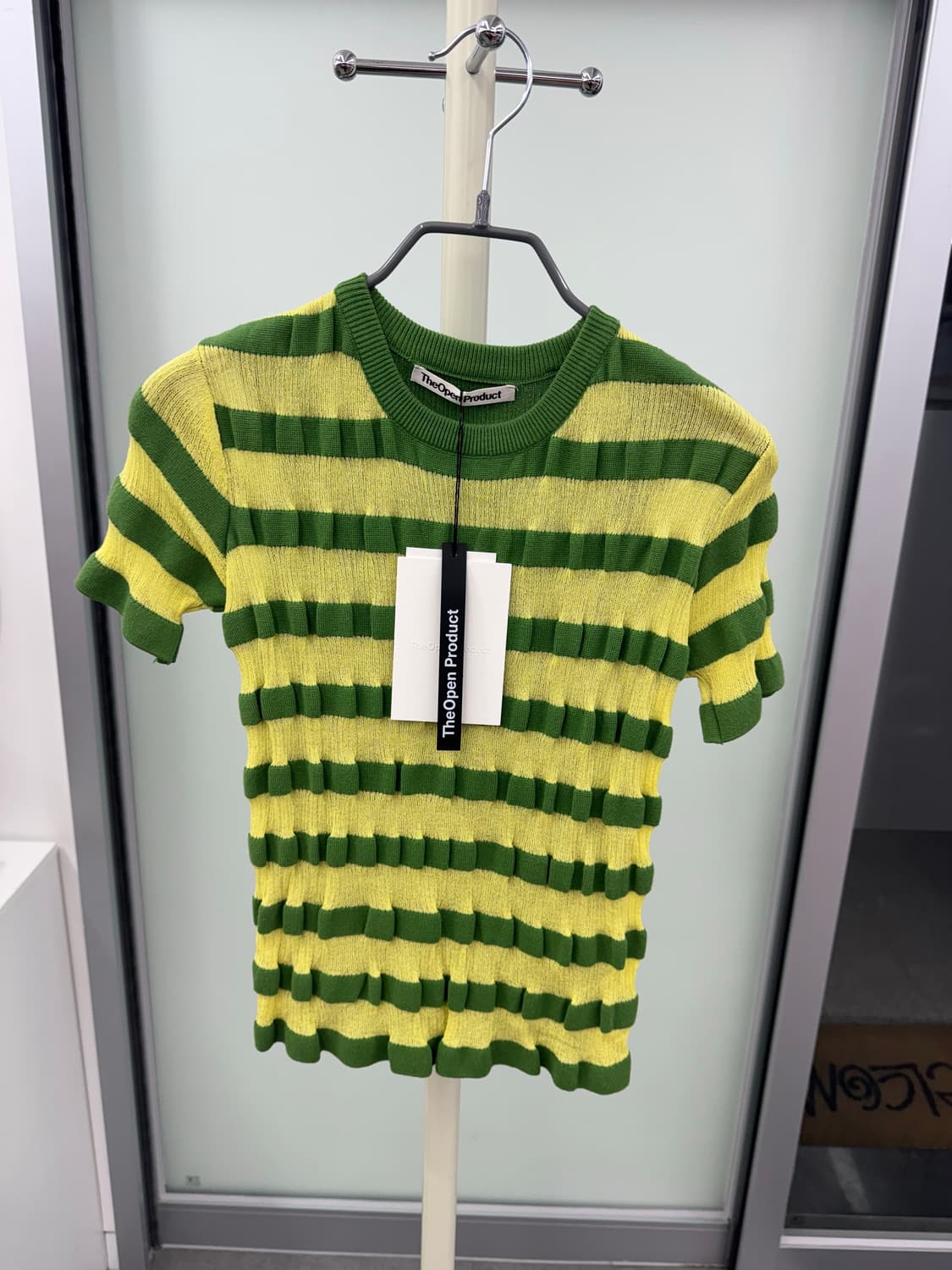 TheOpen Product 스트라이프 니트 탑 1 상품이미지1