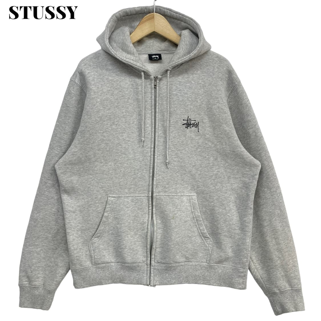 Stussy Basic Logo Hood Zip-up 상품이미지1
