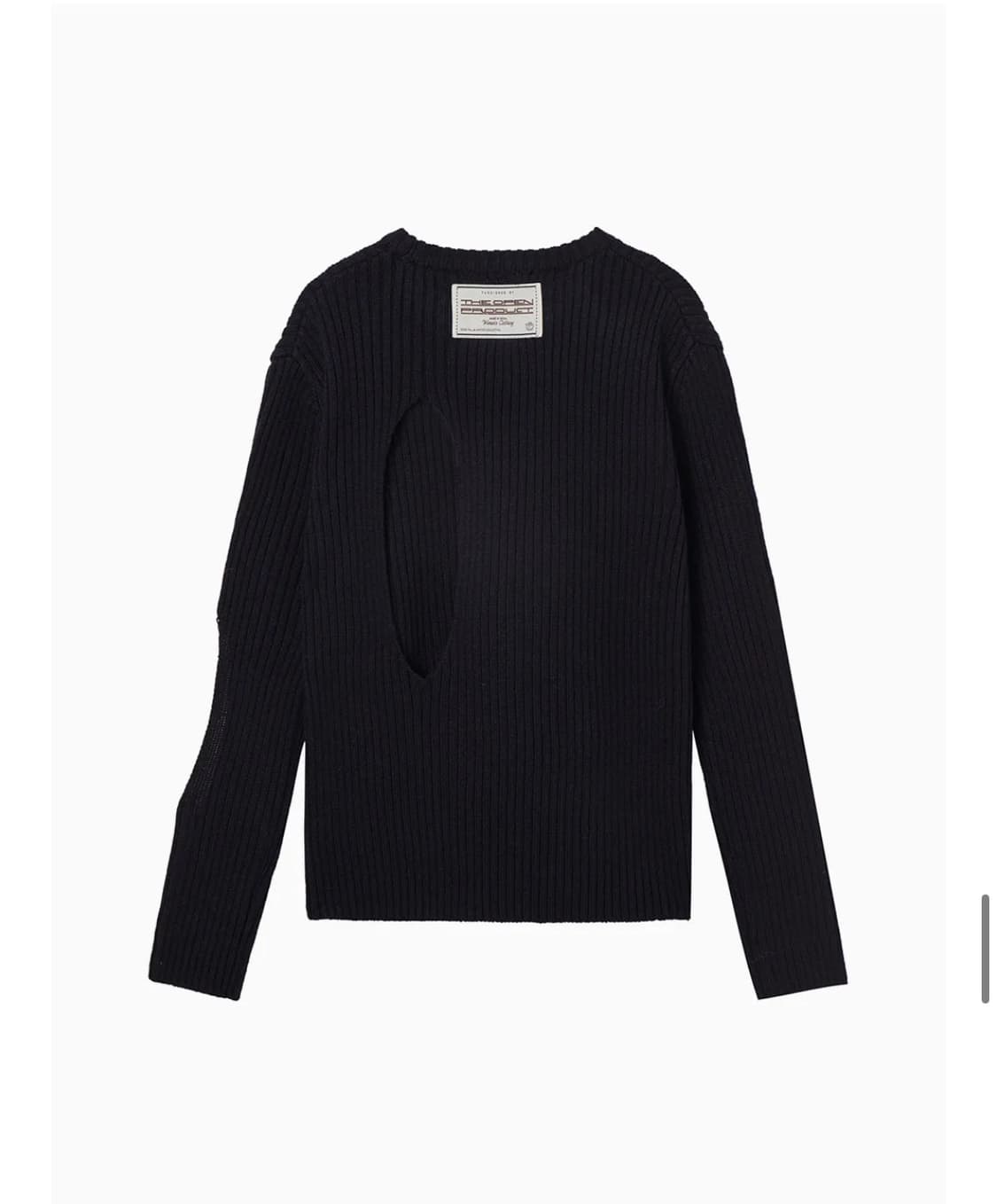 더오픈프로덕트(오픈와이와이) 컷 아웃 니트 상품이미지3