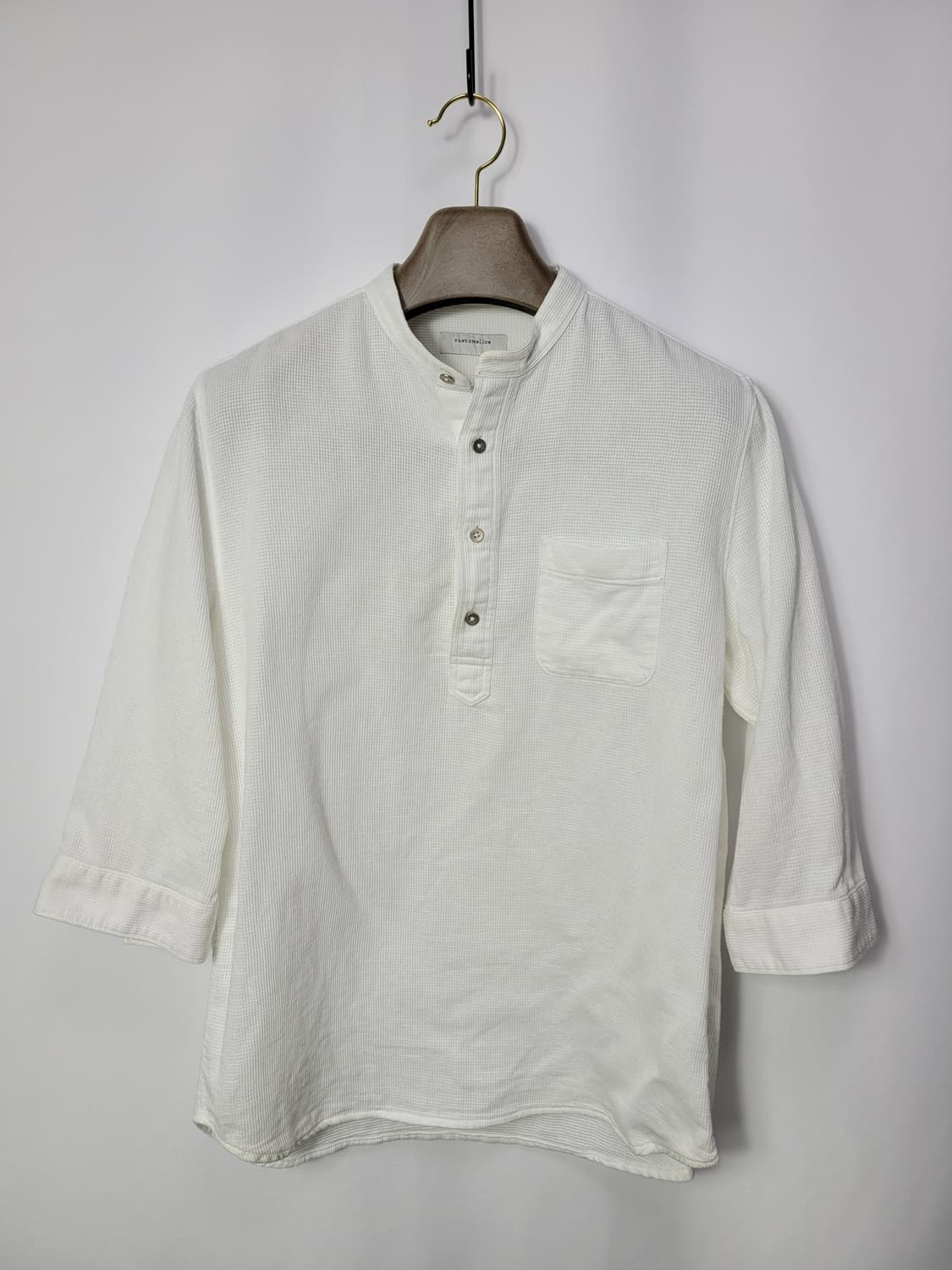 1커스텀멜로우 남자 반팔 니트 상품이미지1