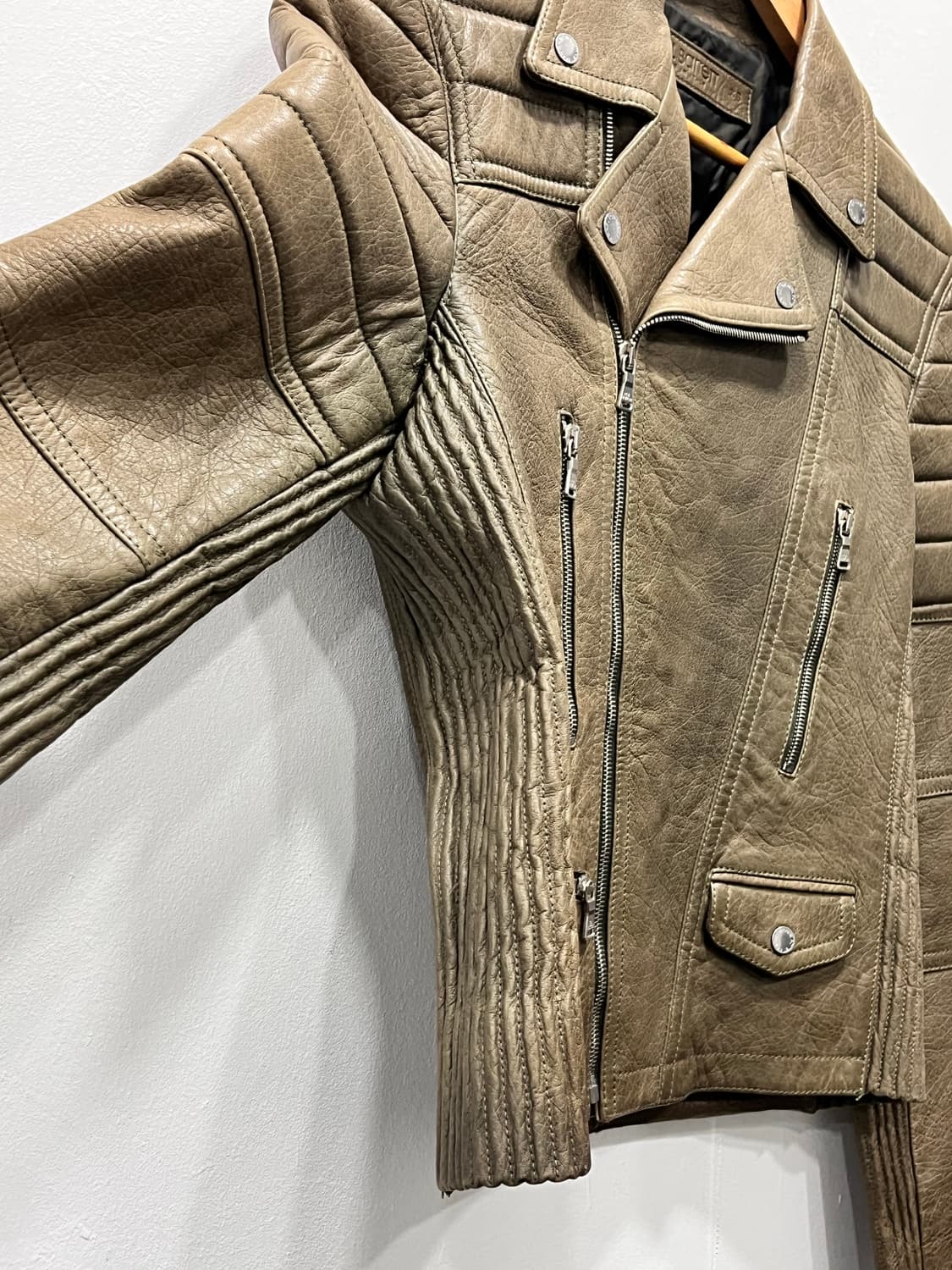 닐바렛 Nell Barrett 양가죽 라이더 자켓 xs 상품이미지5