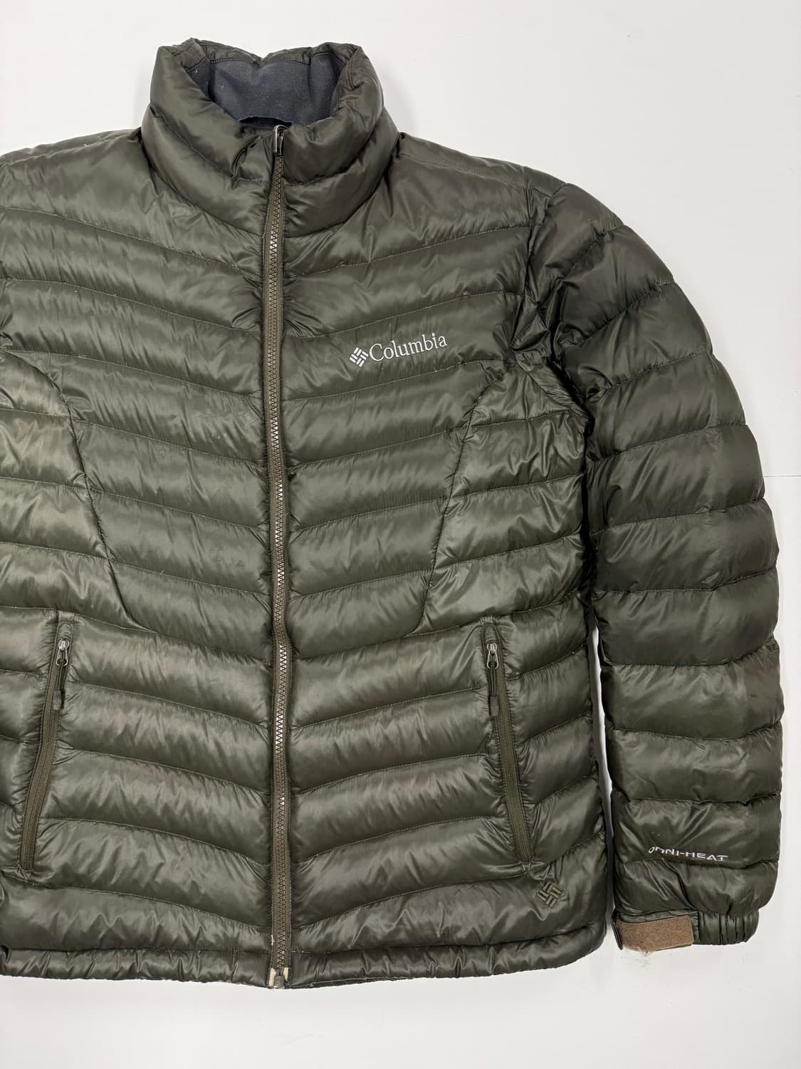 Columbia 투톤카키 경량패딩 상품이미지2