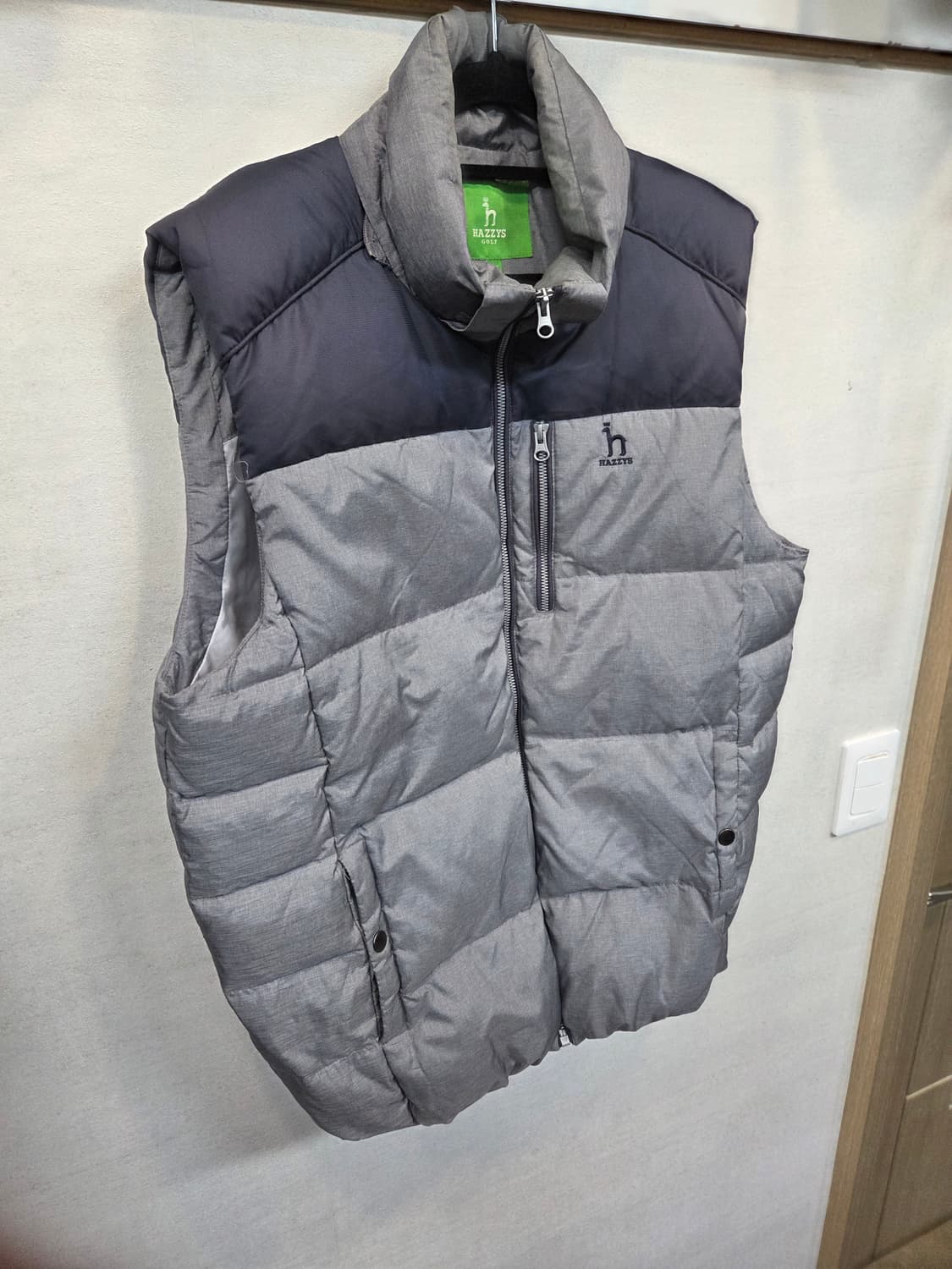 헤지스 골프 덕다운 패딩조끼 xl 상품이미지5