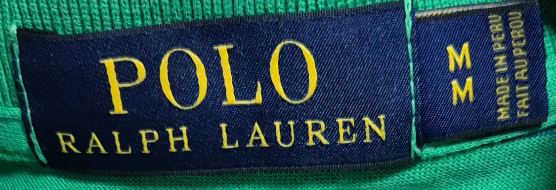 M (95) 폴로랄프로렌 그린 스트라이프 PK 반팔티 상품이미지3