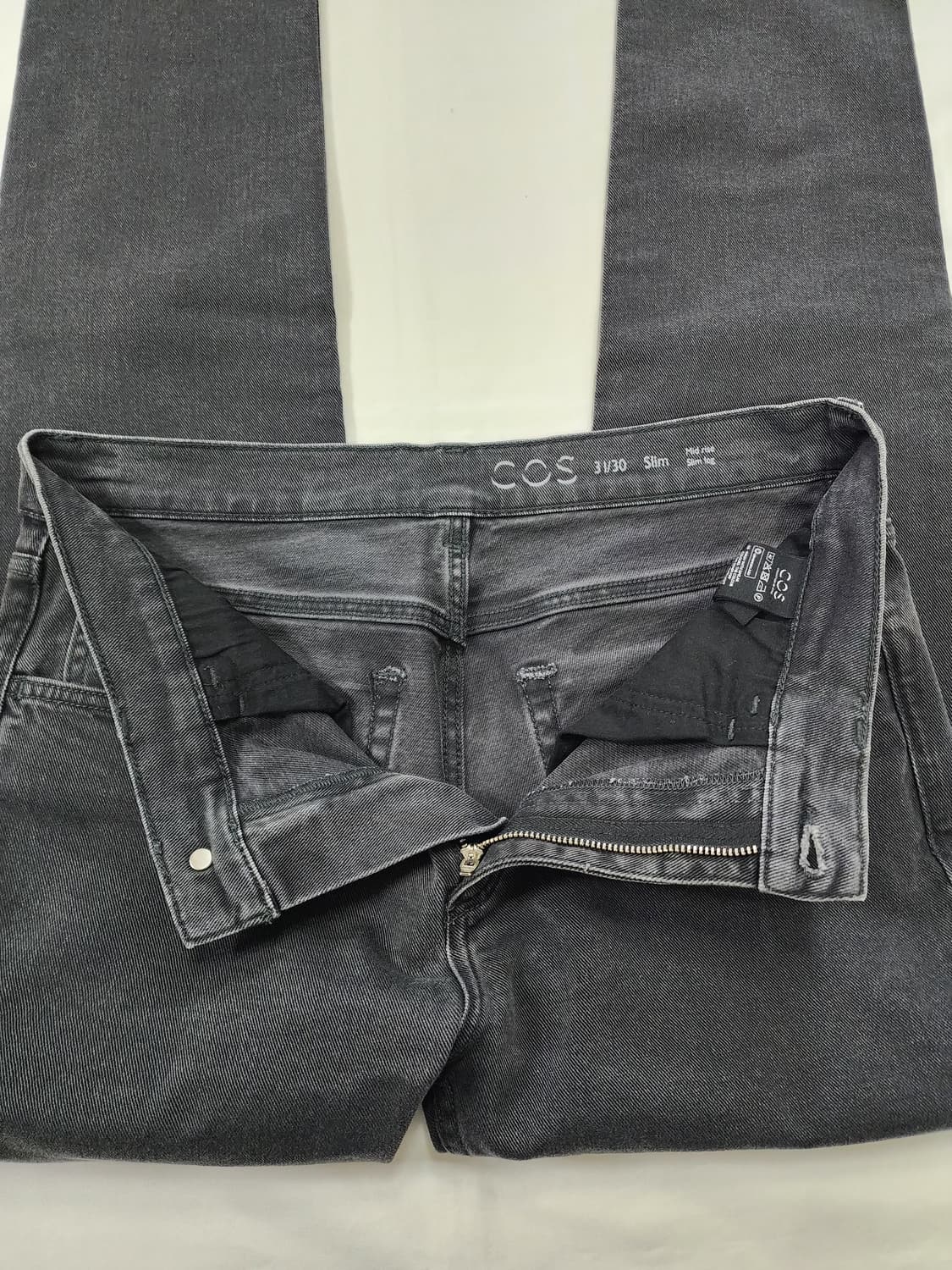 코스 우먼 슬림 미드라이즈 데님 팬츠 상품이미지7