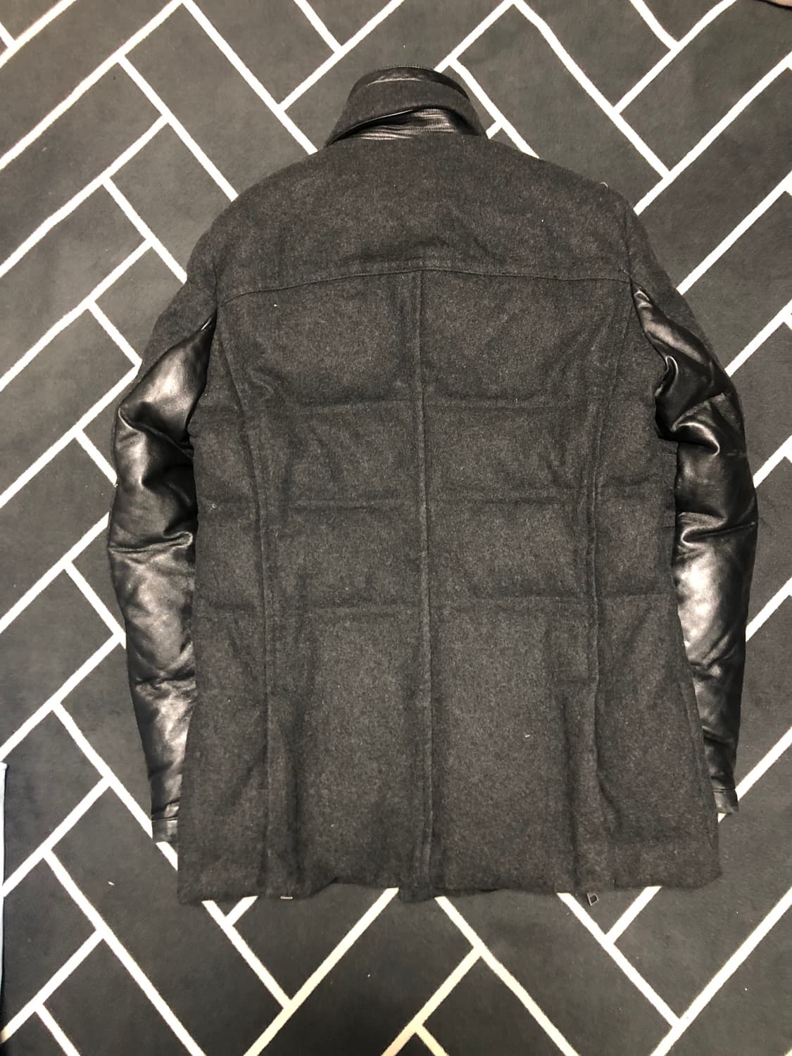 시스템옴므 리얼양가죽 무스팅코트/몽클레어 스톤 발망 프라다 구 상품이미지7