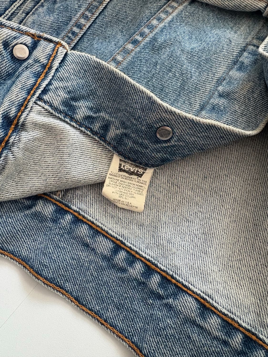 리바이스 80's Type III 트러커 자켓 상품이미지7