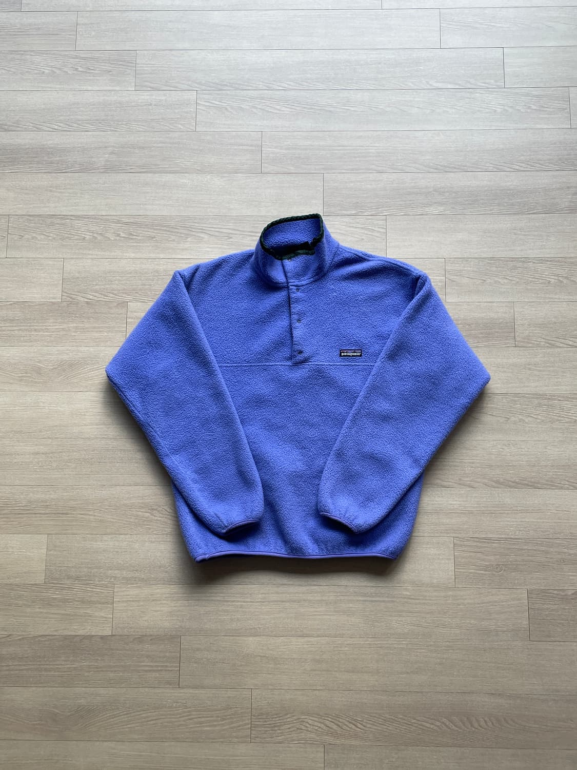 90s 파타고니아 신칠라 스노우리스 퍼플 그린 눈없산 상품이미지1