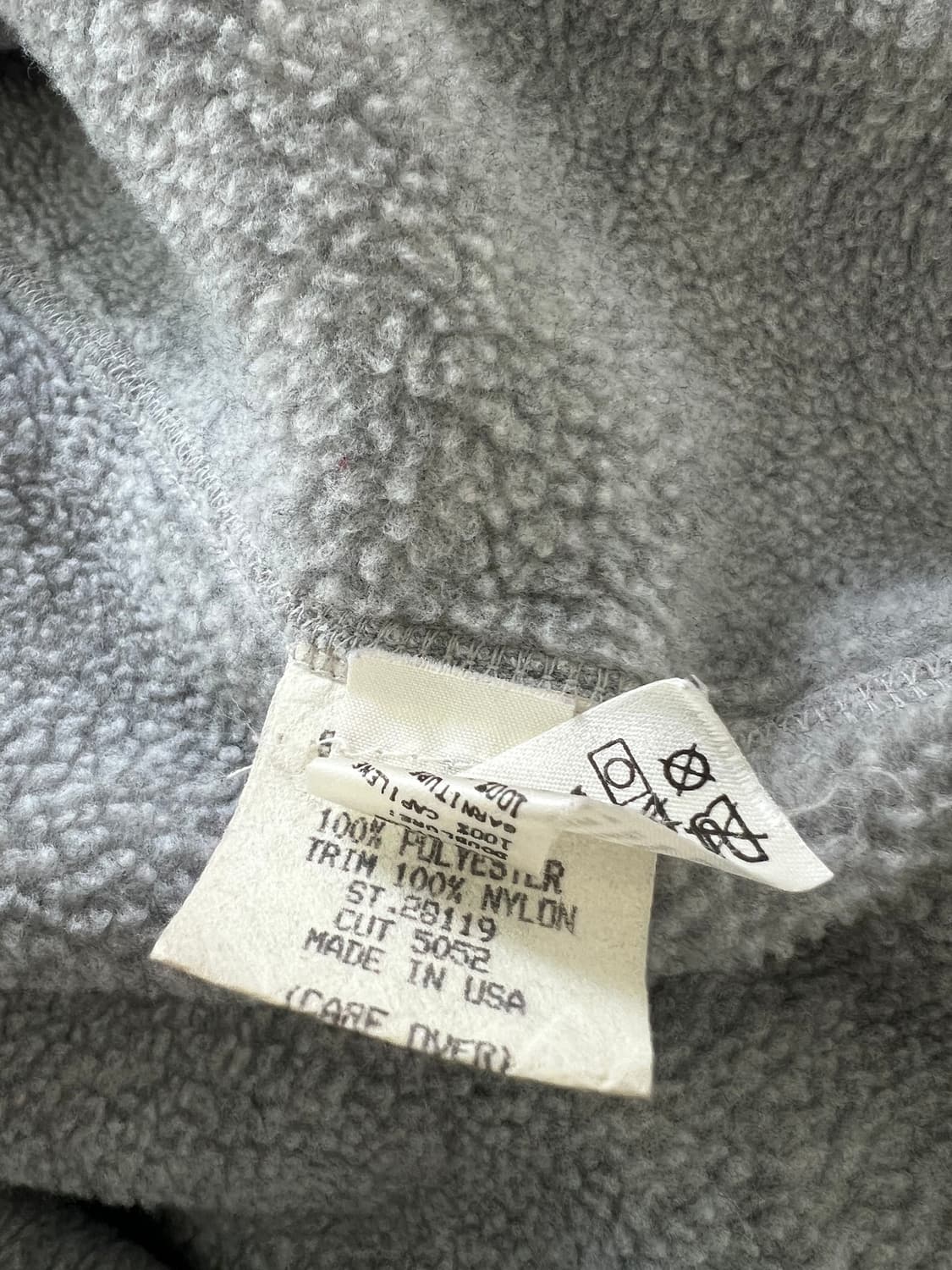 빈티지 파타고니아 90s 쉘드 신칠라 봄버 자켓 틸 그레이 L 상품이미지7