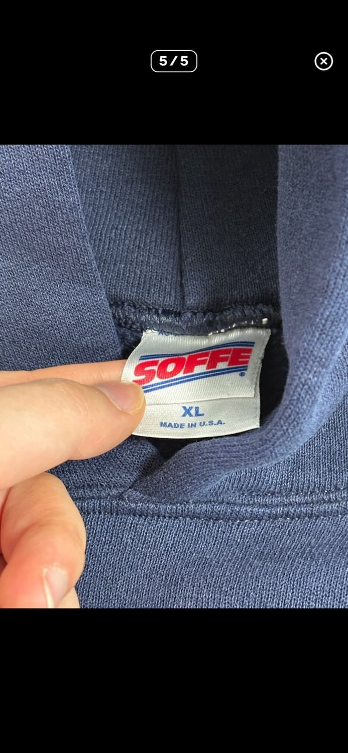 🇺🇸90s Navy military 후드 상품이미지5