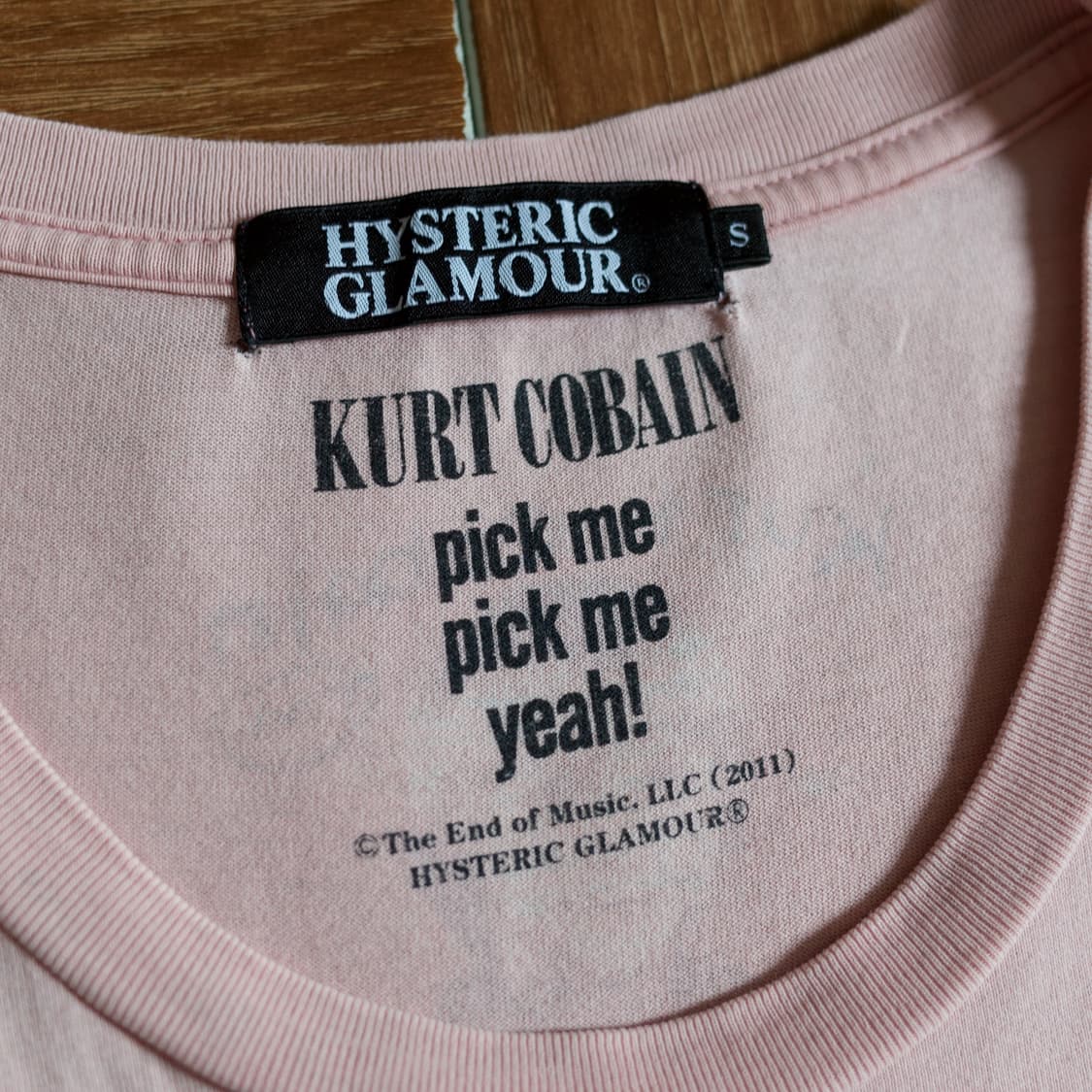Hysteric Glamour ‘Kurt Cobain’ 1/2 tee 상품이미지7