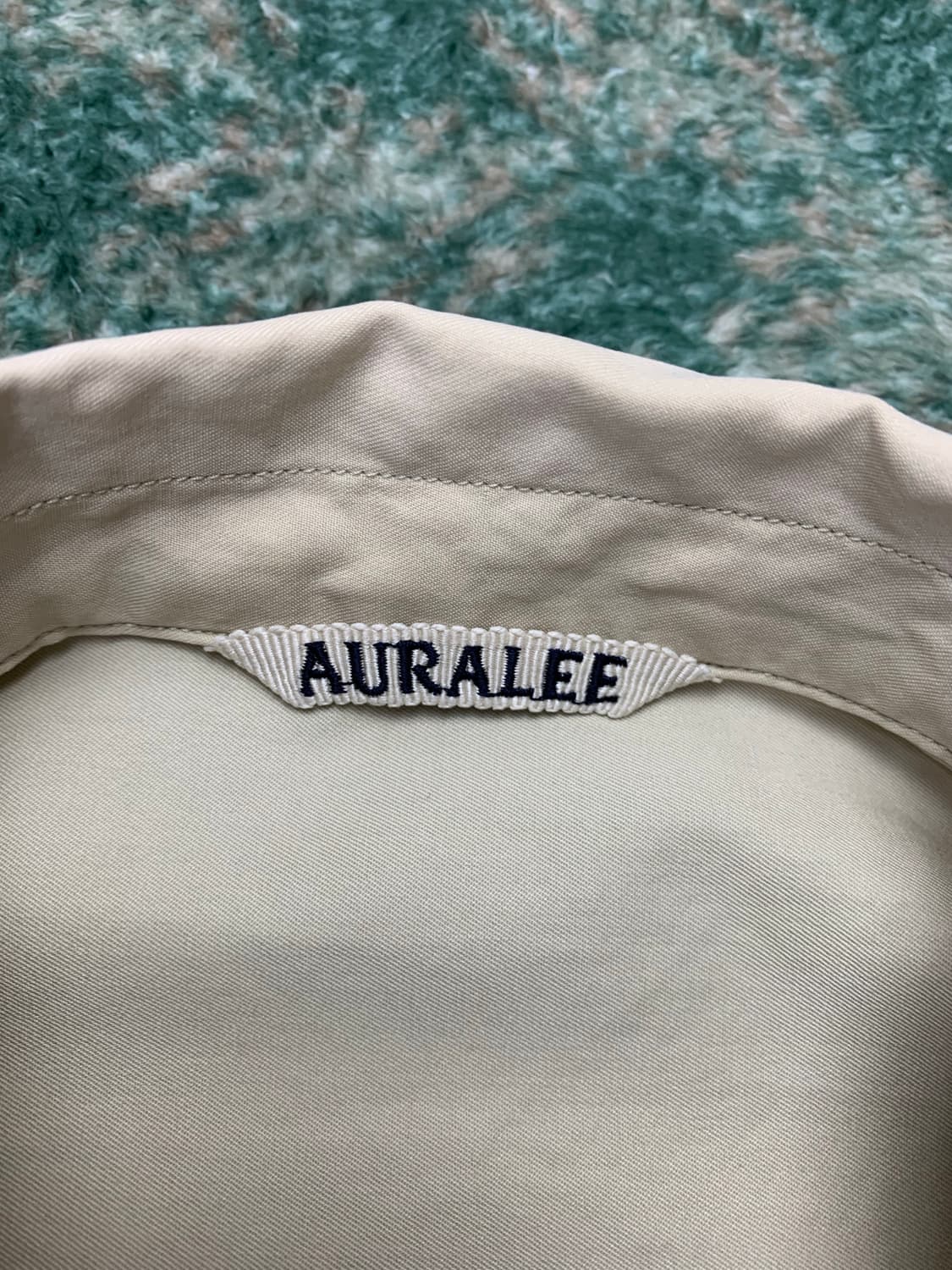 🇯🇵AURALEE WASHED FINX TWILL BIG SHIRTS 상품이미지4
