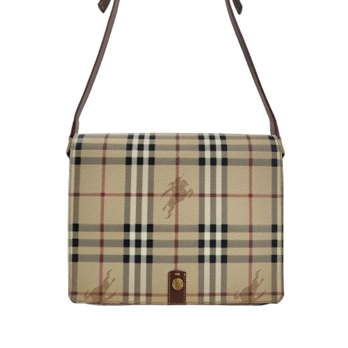 정품 버버리 헤이마켓체크 플랩 숄더/크로스백 상품이미지3