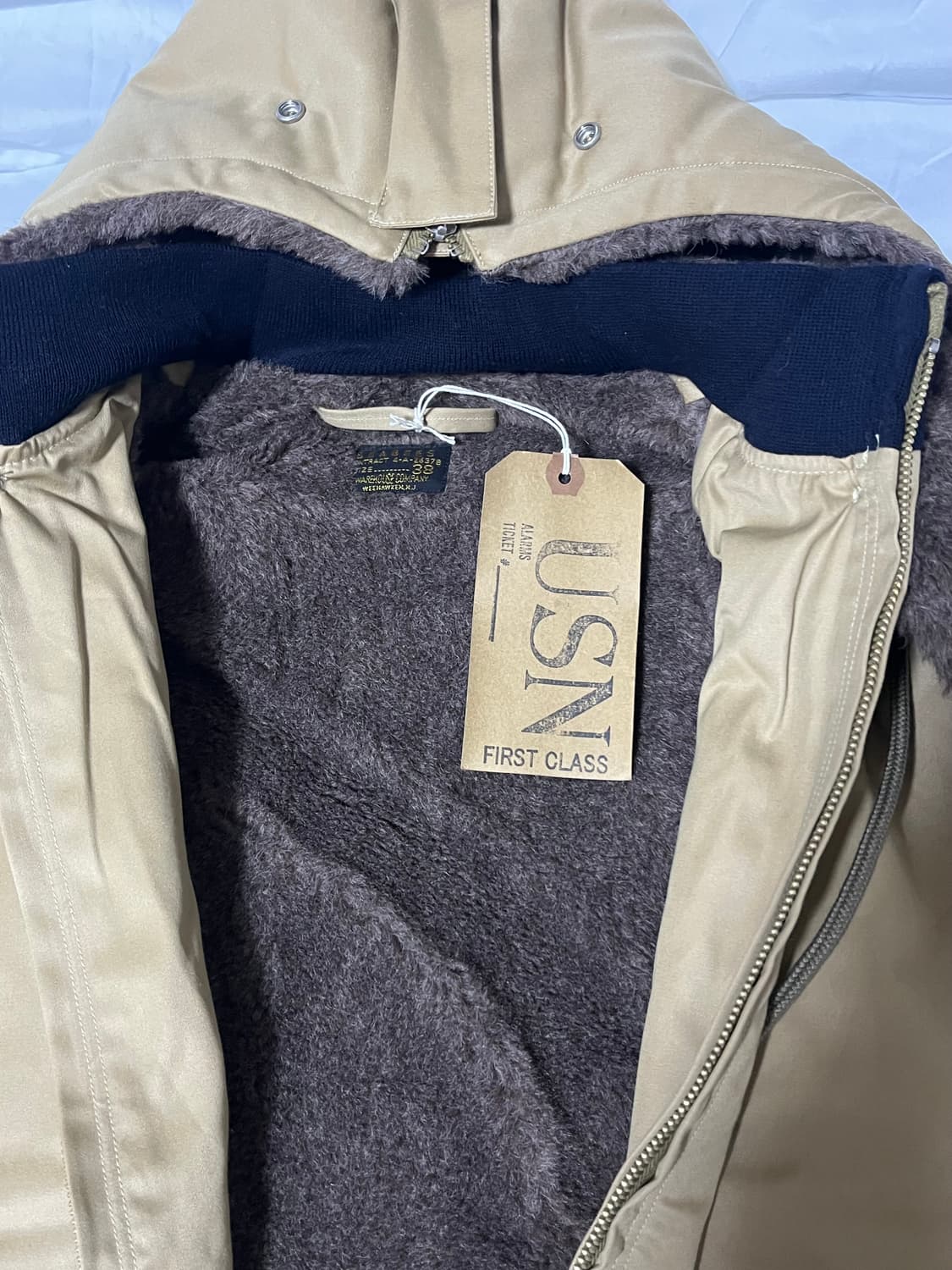 [38] 웨어하우스 U.S NAVY SEABEES 자켓 상품이미지8