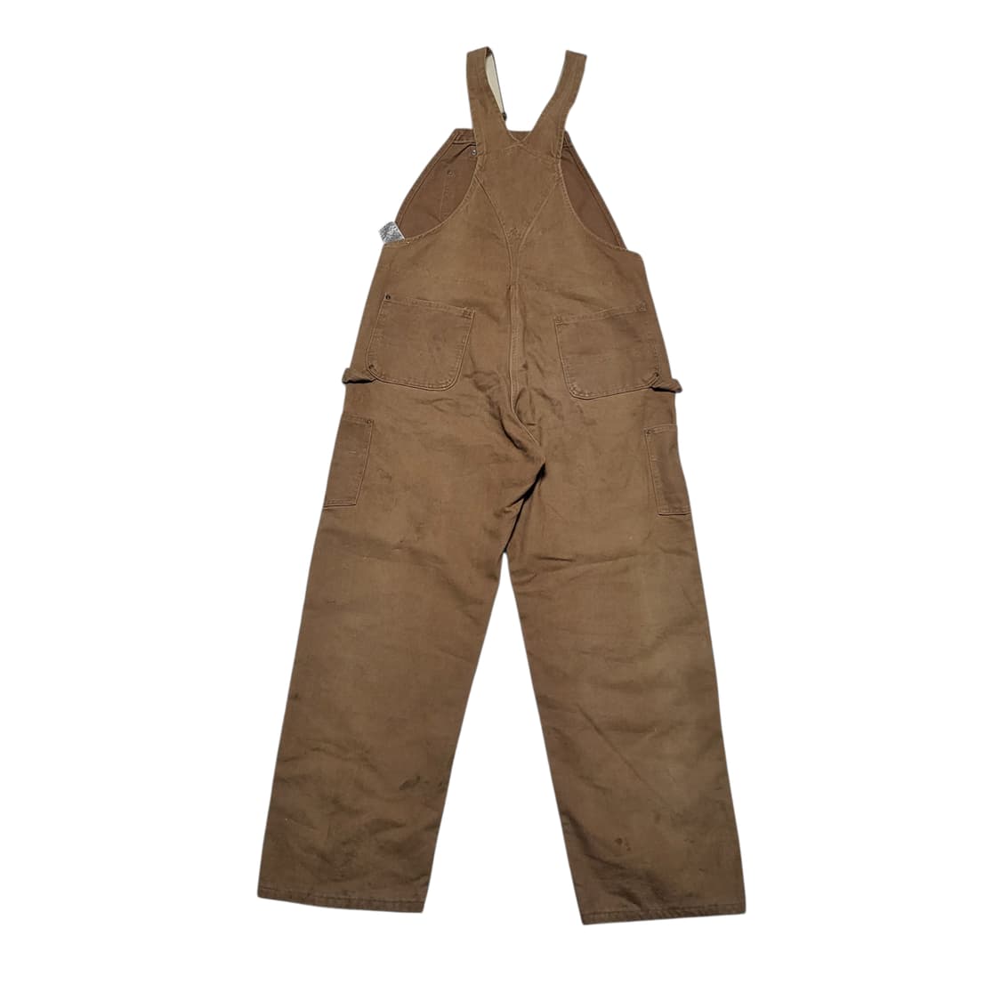 (38x32) 빈티지 칼하트 오버롤 덕코튼 더블니 카펜터 carhartt 상품이미지3