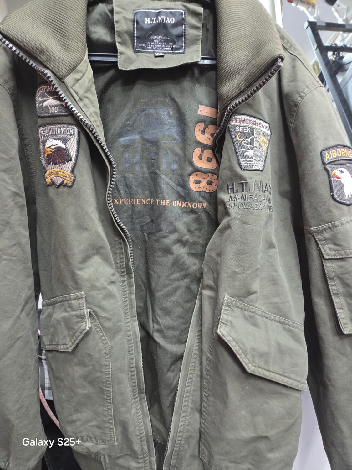 H T NIAO   밀리터리   점퍼 상품이미지6