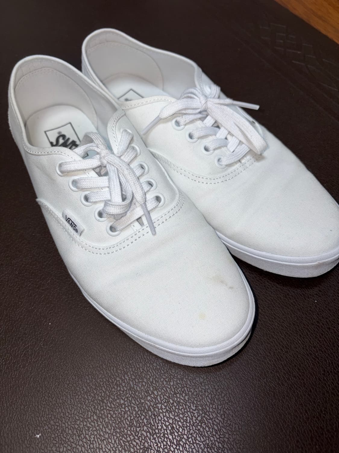 반스 어센틱 로우 프로 화이트 265 상품이미지1