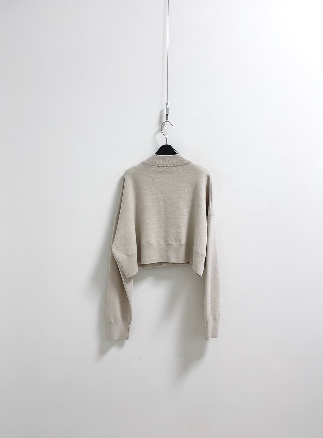 엔폴드 하이넥 루즈핏 가디건 상품이미지8