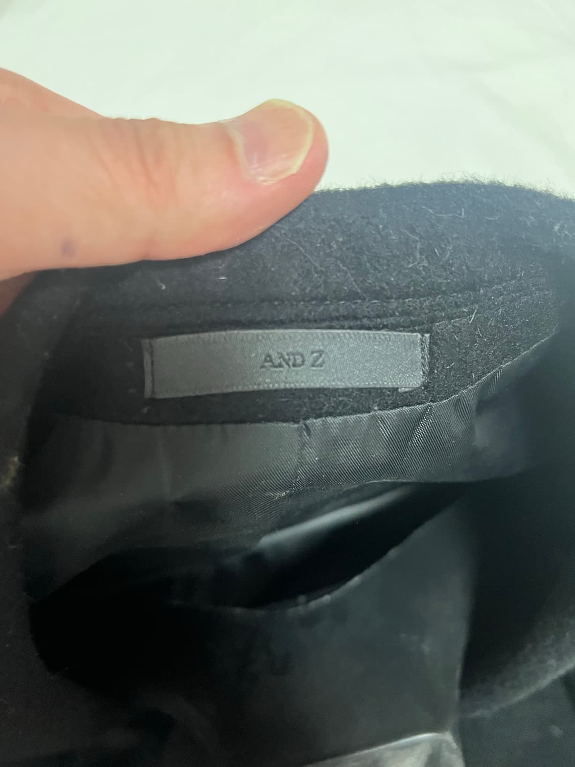 지오지아 블랙 코트 상품이미지4