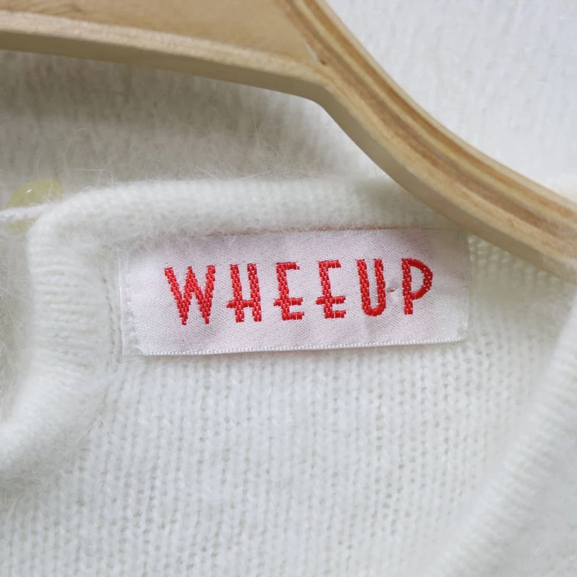 WHEEUP  울 혼방 히메갸루 플라워 니트 62453 상품이미지7